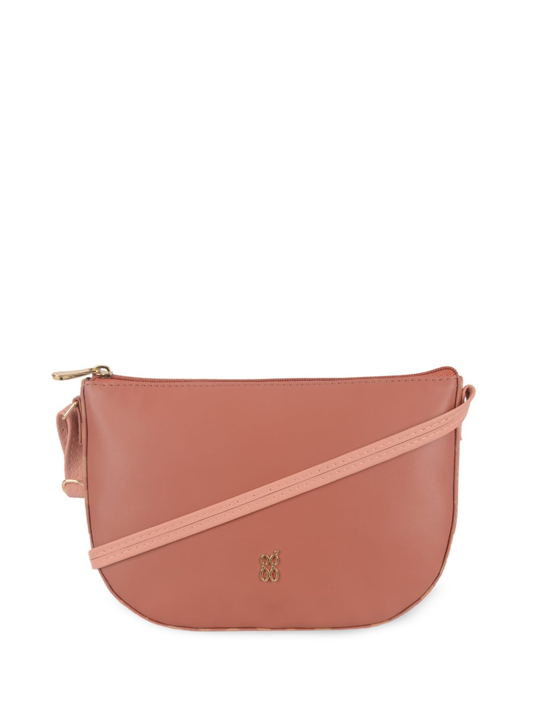 

Baggit Structured Sling Bag, Tan