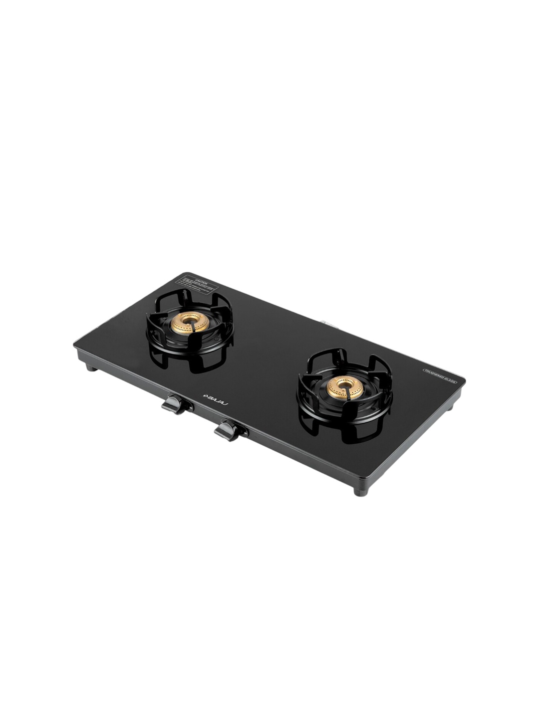 

Bajaj Black 2 Burner GP4 Powder Coated Slim Glass Gas Stove