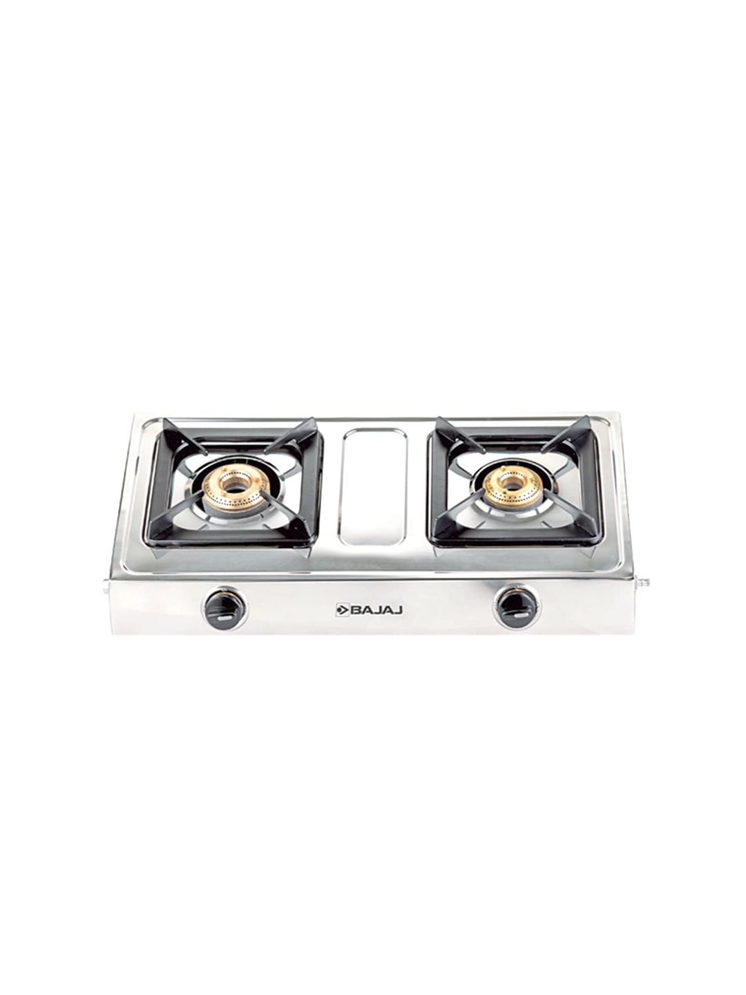 

Bajaj Stainless Steel Ultra SS 2B Gas Stove, Silver