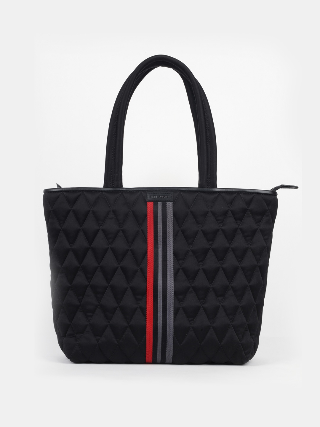 

THE GUSTO PU Structured Shoulder Bag, Black