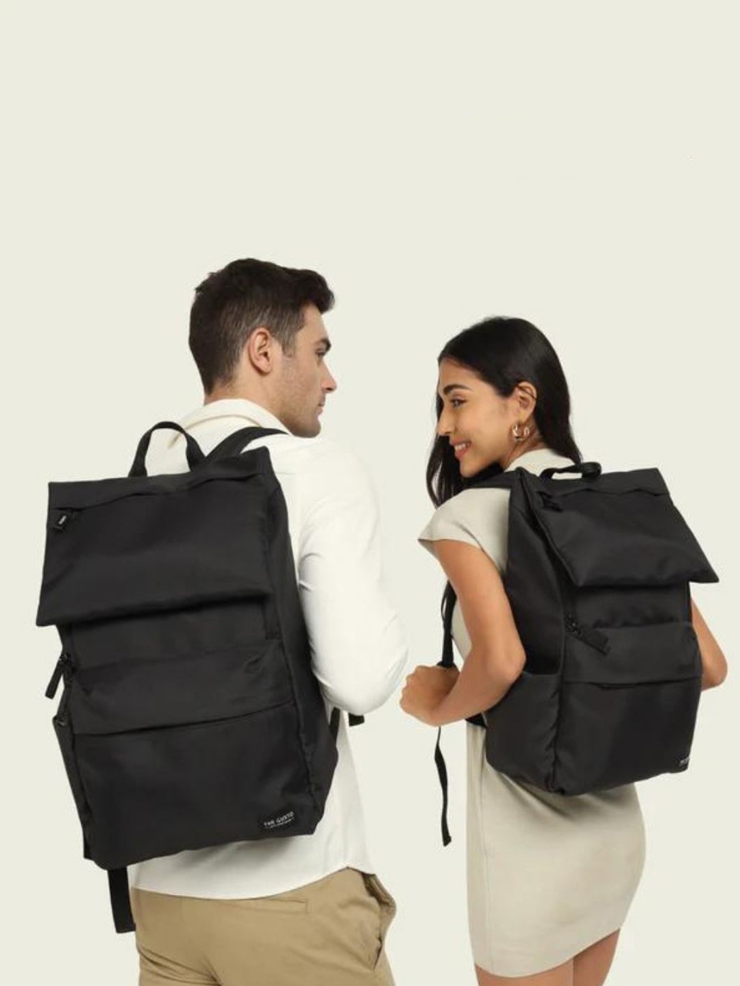 

THE GUSTO Ergonomic Padded Backpack, Black