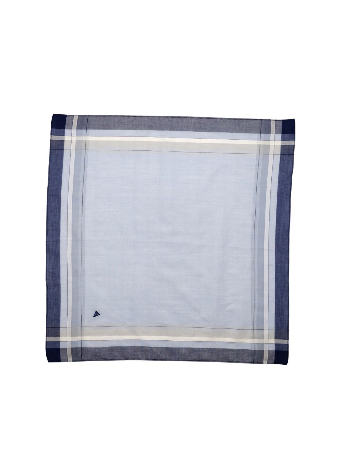 

Van Heusen Men Pack Of 3 Logo Embroidered Cotton Handkerchieves, Blue