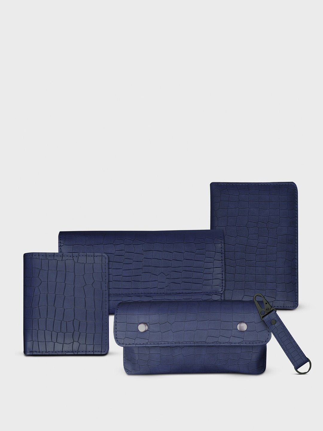 

The Wallet Store Men Accessory Gift Set, Blue