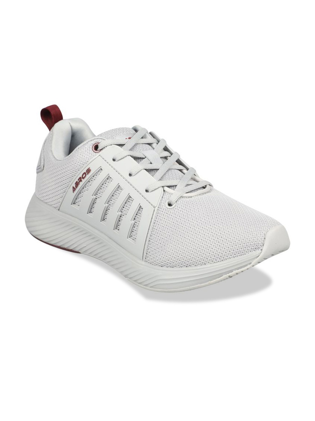 

ABROS Men Memory Foam Mesh Running Shoes, Grey