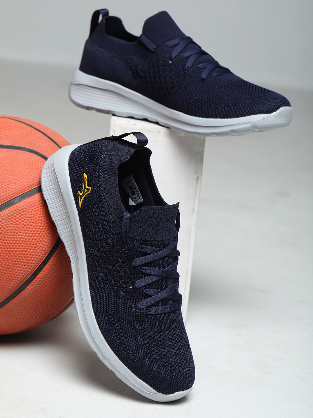 

ABROS Men Running Shoes, Navy blue