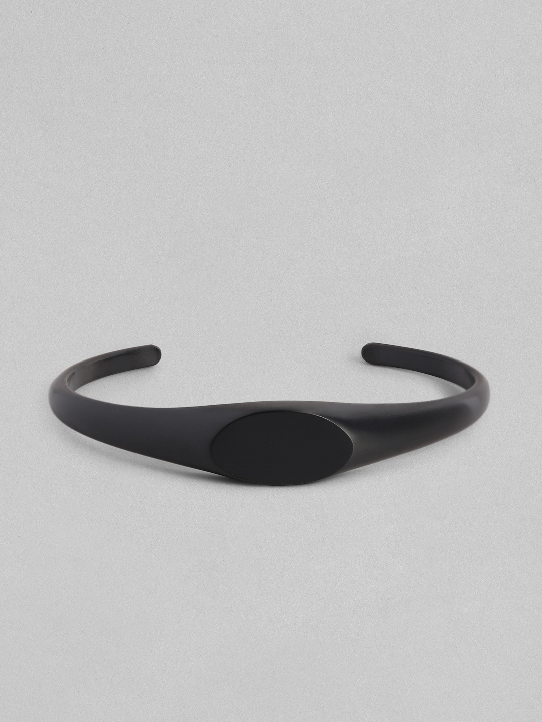 

MVMT Men Signet Cuff Bracelet, Black