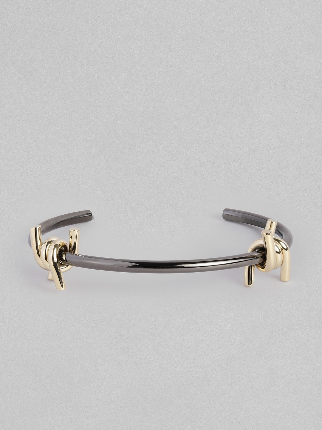

MVMT Women Brass-Plated Cuff Bracelet, Grey