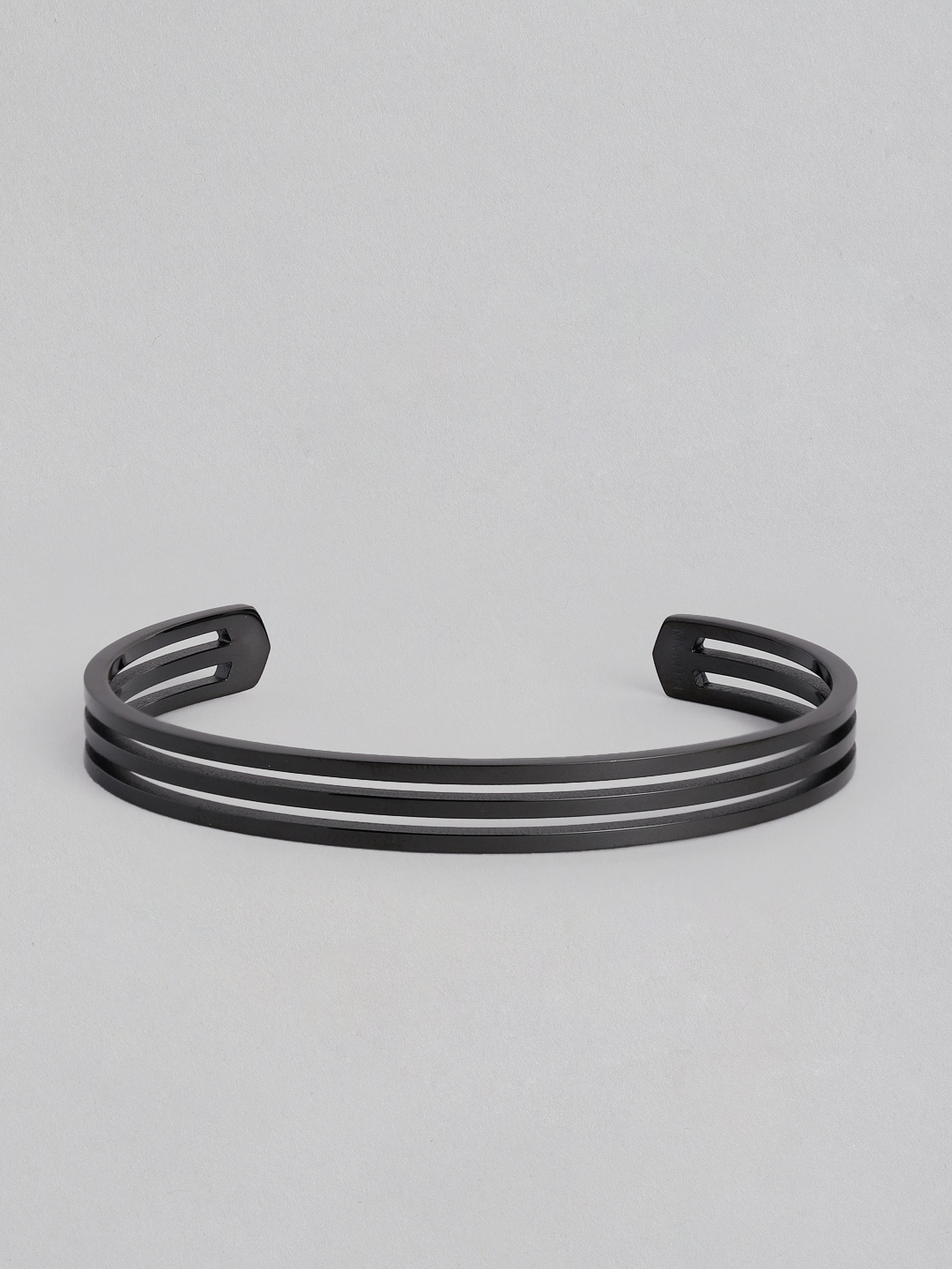 

MVMT Men Open Concept Cuff Bracelet, Black