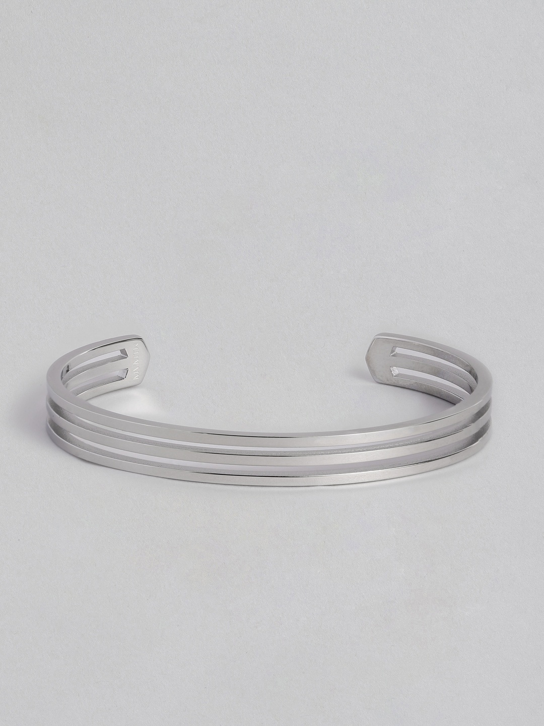 

MVMT Men Open Concept Cuff Bracelet, Silver