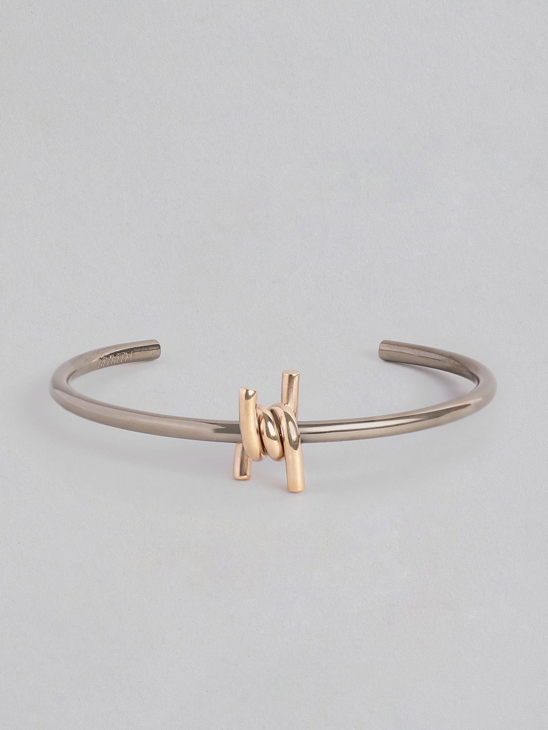

MVMT Women Brass-Plated Cuff Bracelet, Taupe