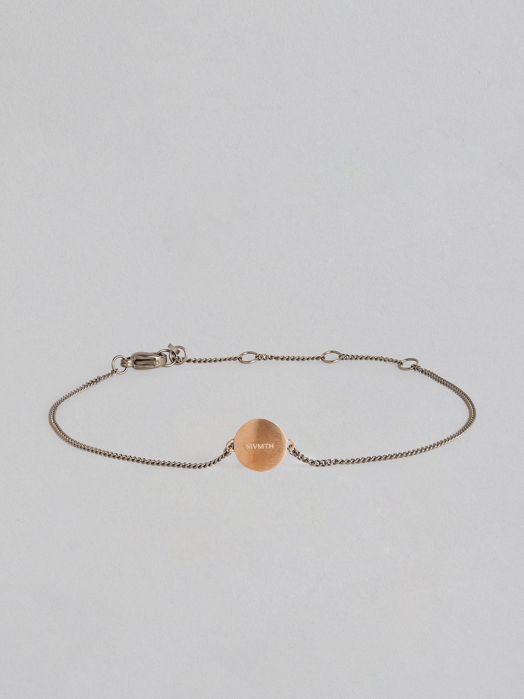 

MVMT Women Brass-Plated Charm Bracelet, Taupe