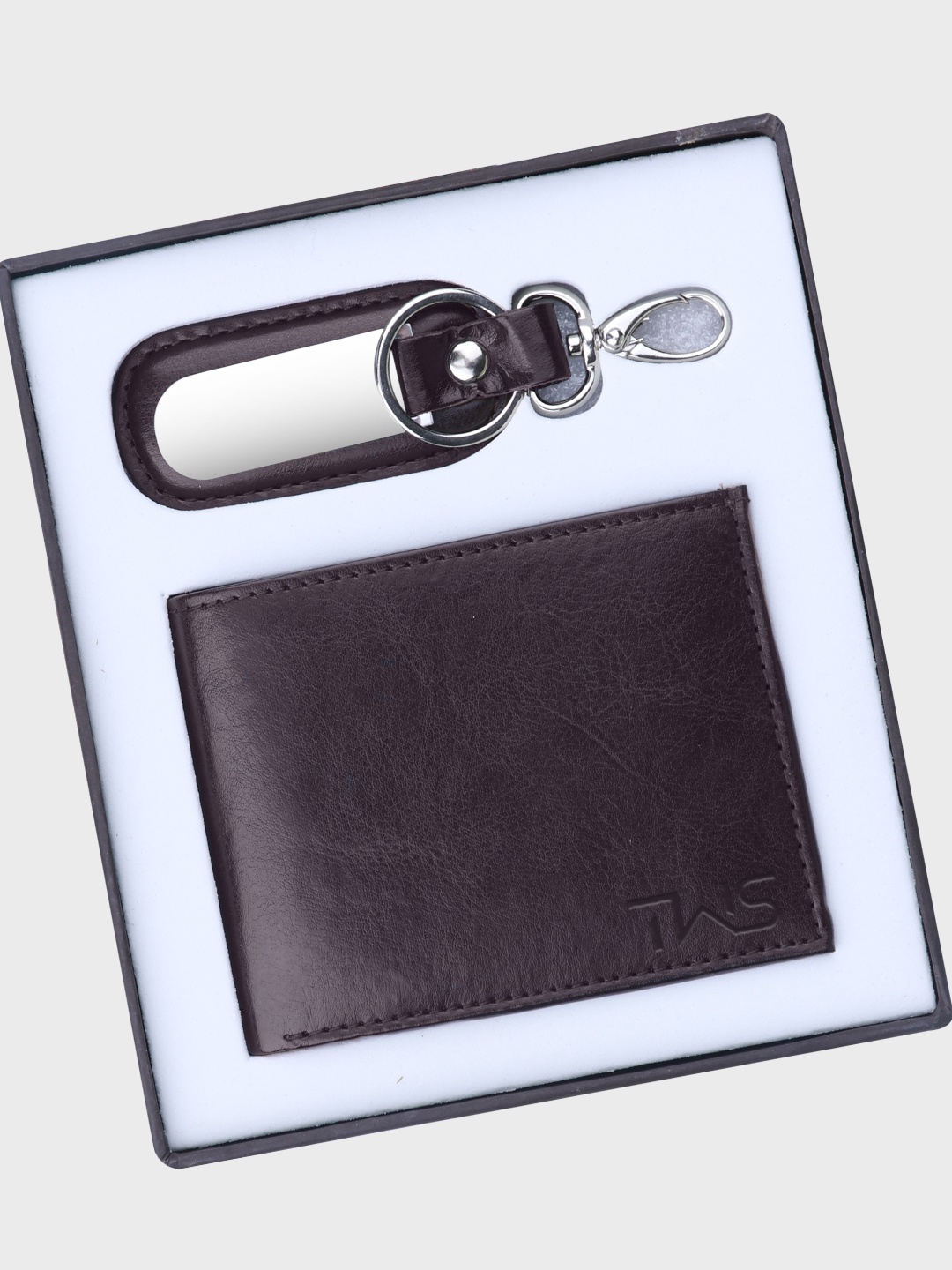 

The Wallet Store Men Accessory Gift Set, Brown