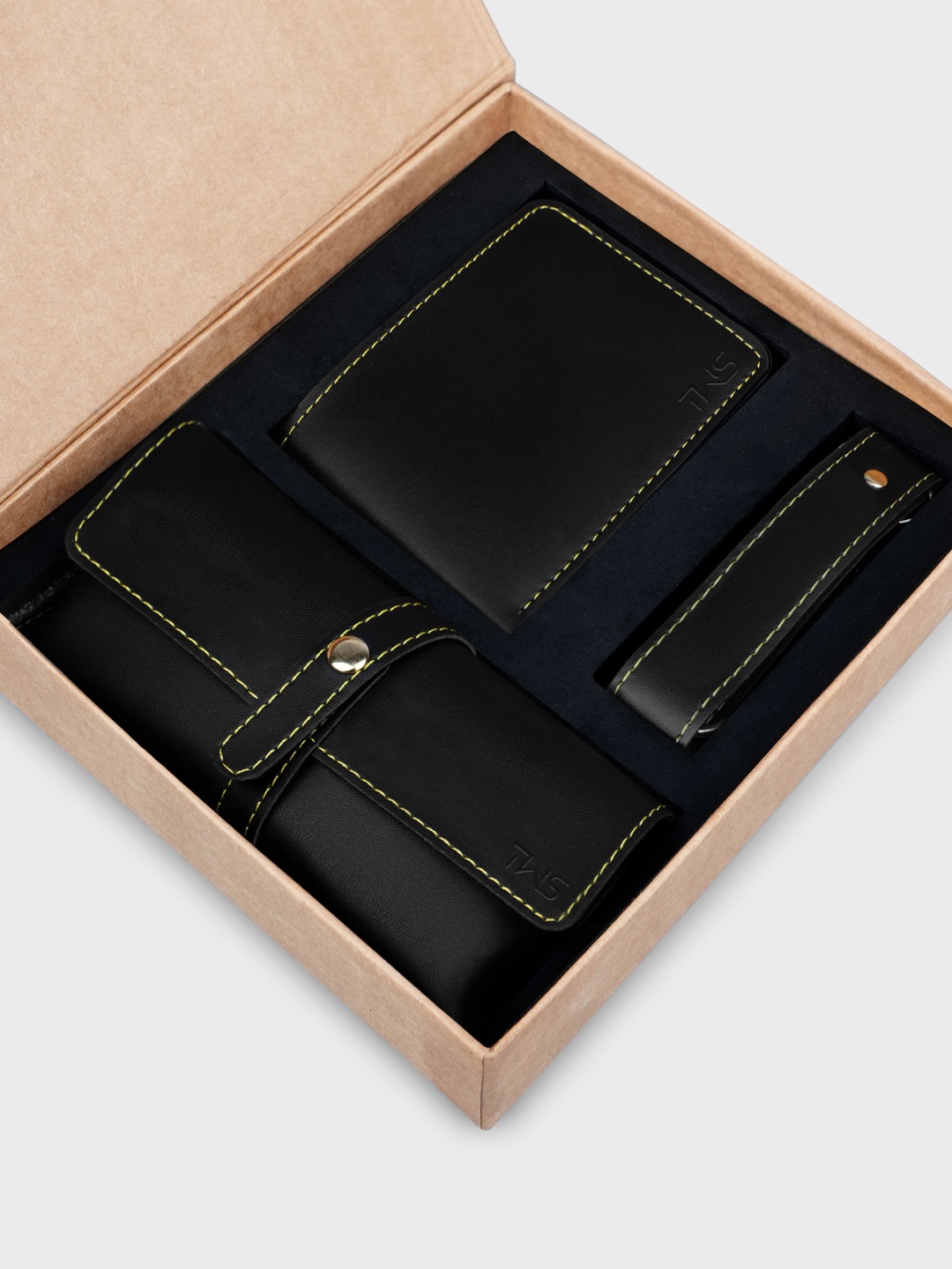 

The Wallet Store Men Accessory Gift Set, Black