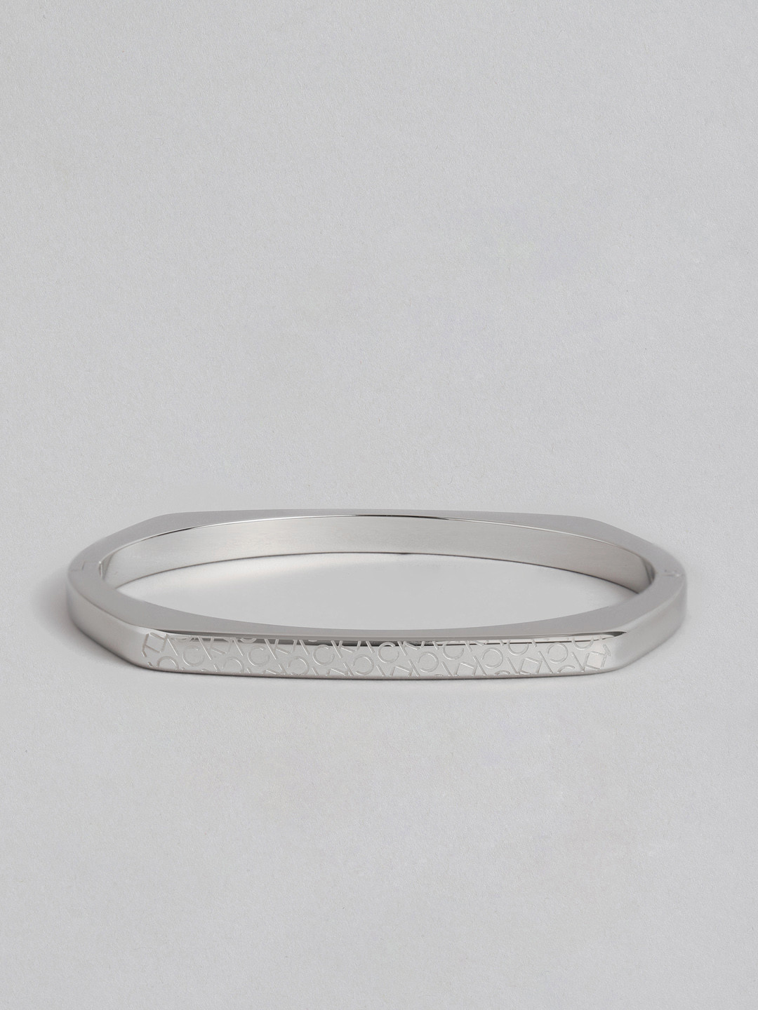 

Calvin Klein Oval Shaped Bangle, Silver