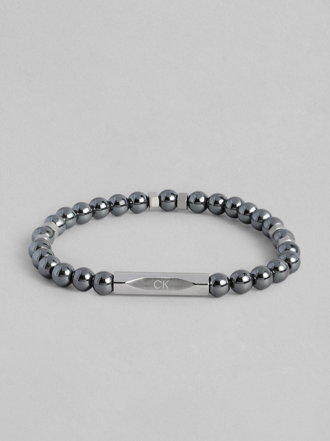 

Calvin Klein Men Stainless Steel Bangle-Style Bracelet, Black