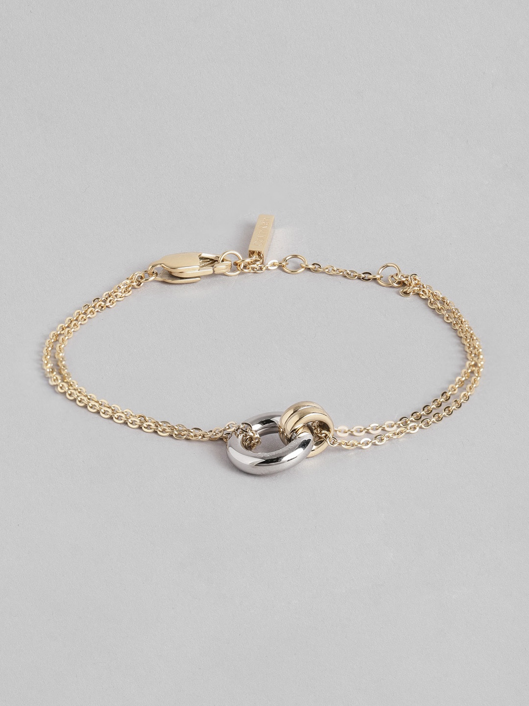 

Calvin Klein Women Brass-Plated Bracelet, Gold