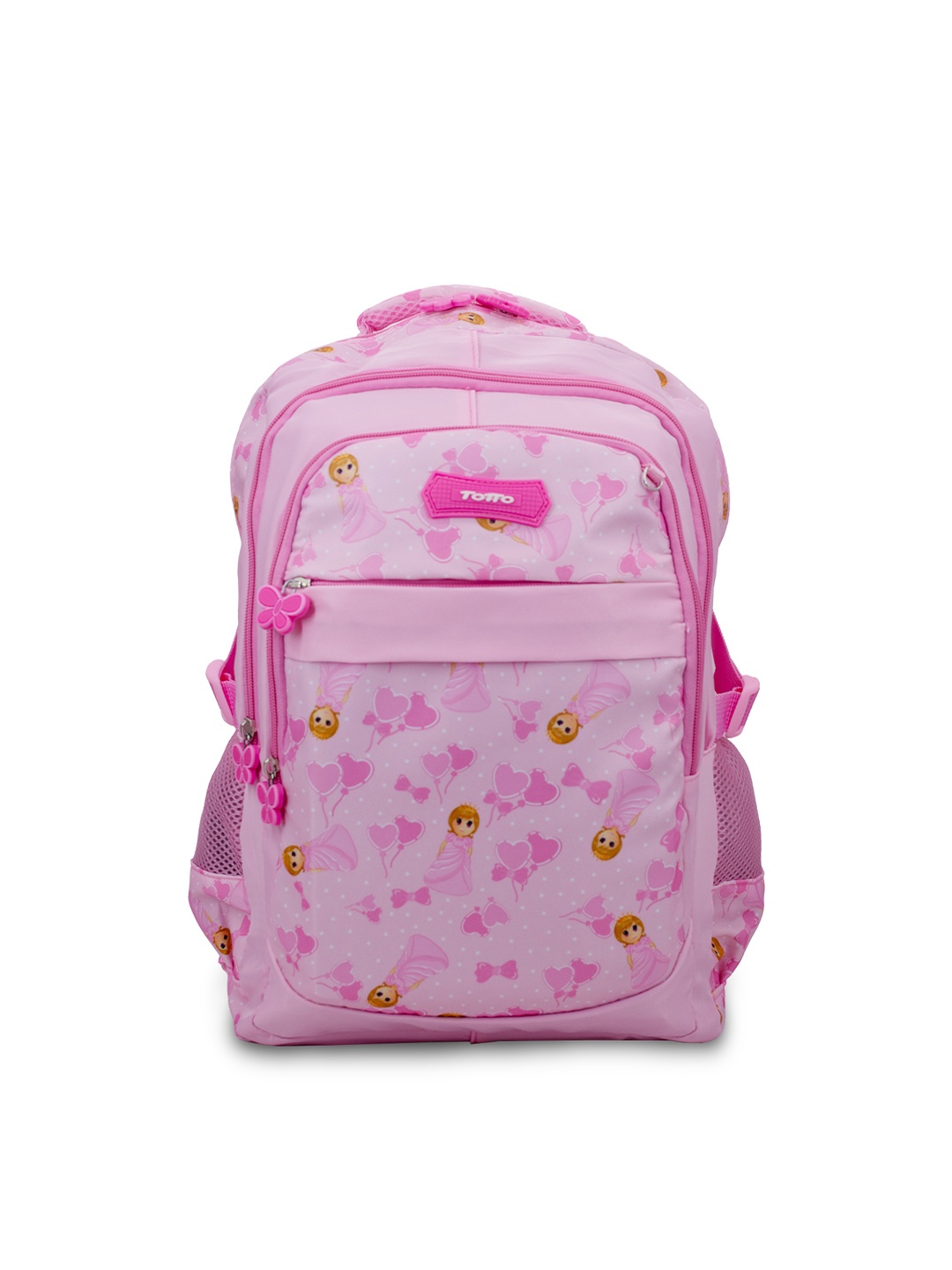 

SYGA Kids Printed Lightweight Backpack 24 to 30L, Pink