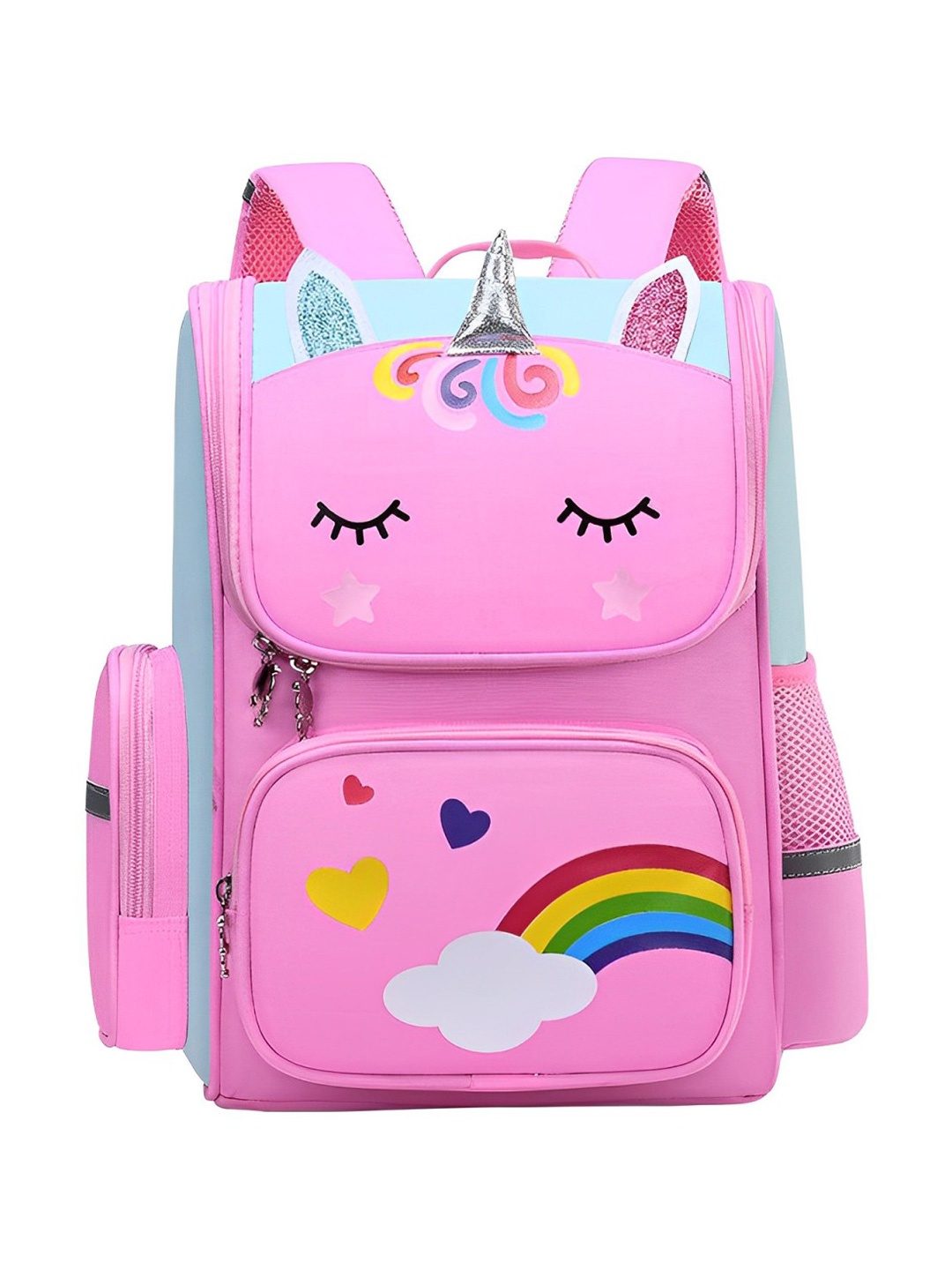 

SYGA Kids Unicorn Printed Lightweight Backpack, Pink