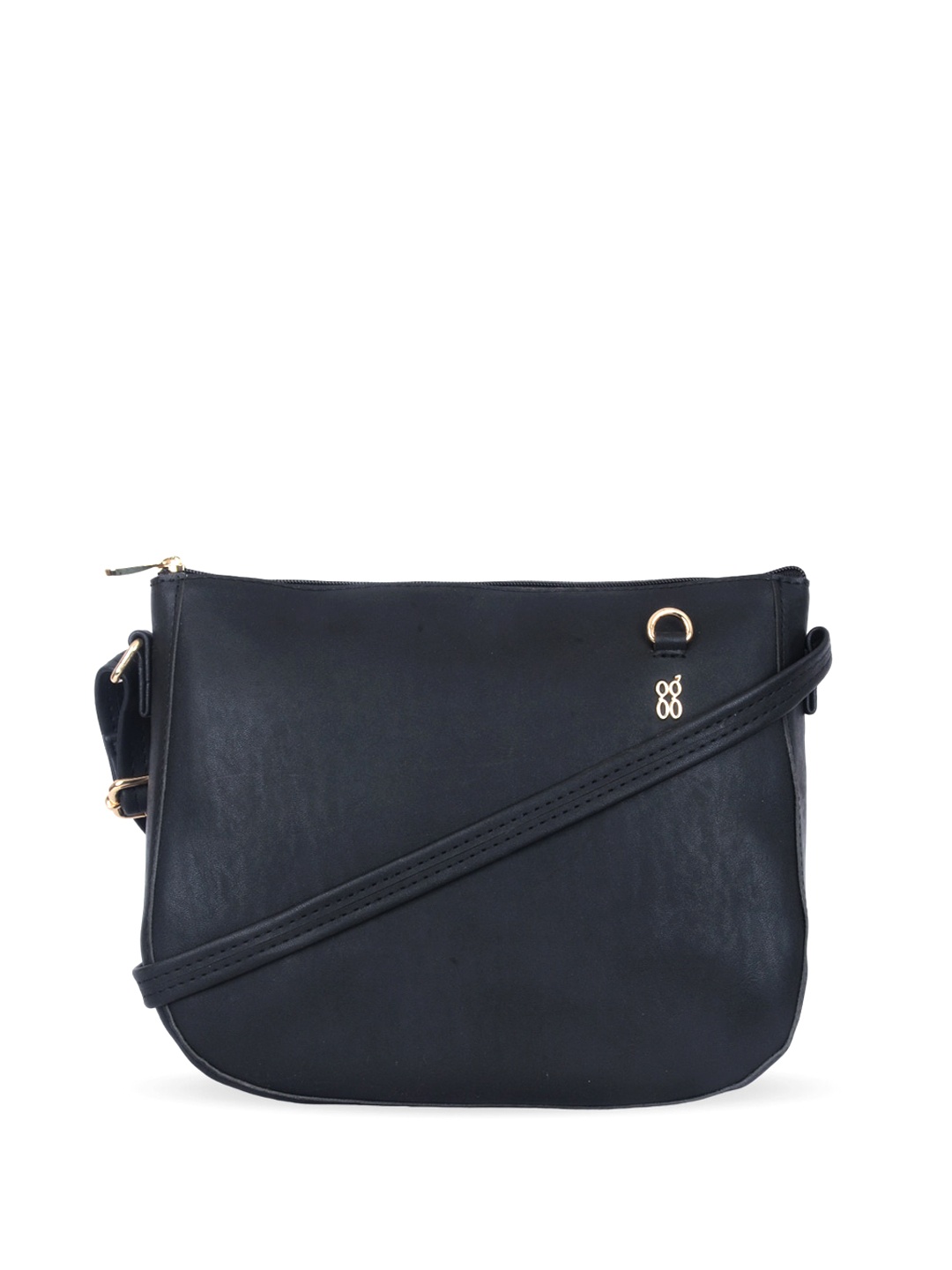 

Baggit Structured Sling Bag, Black