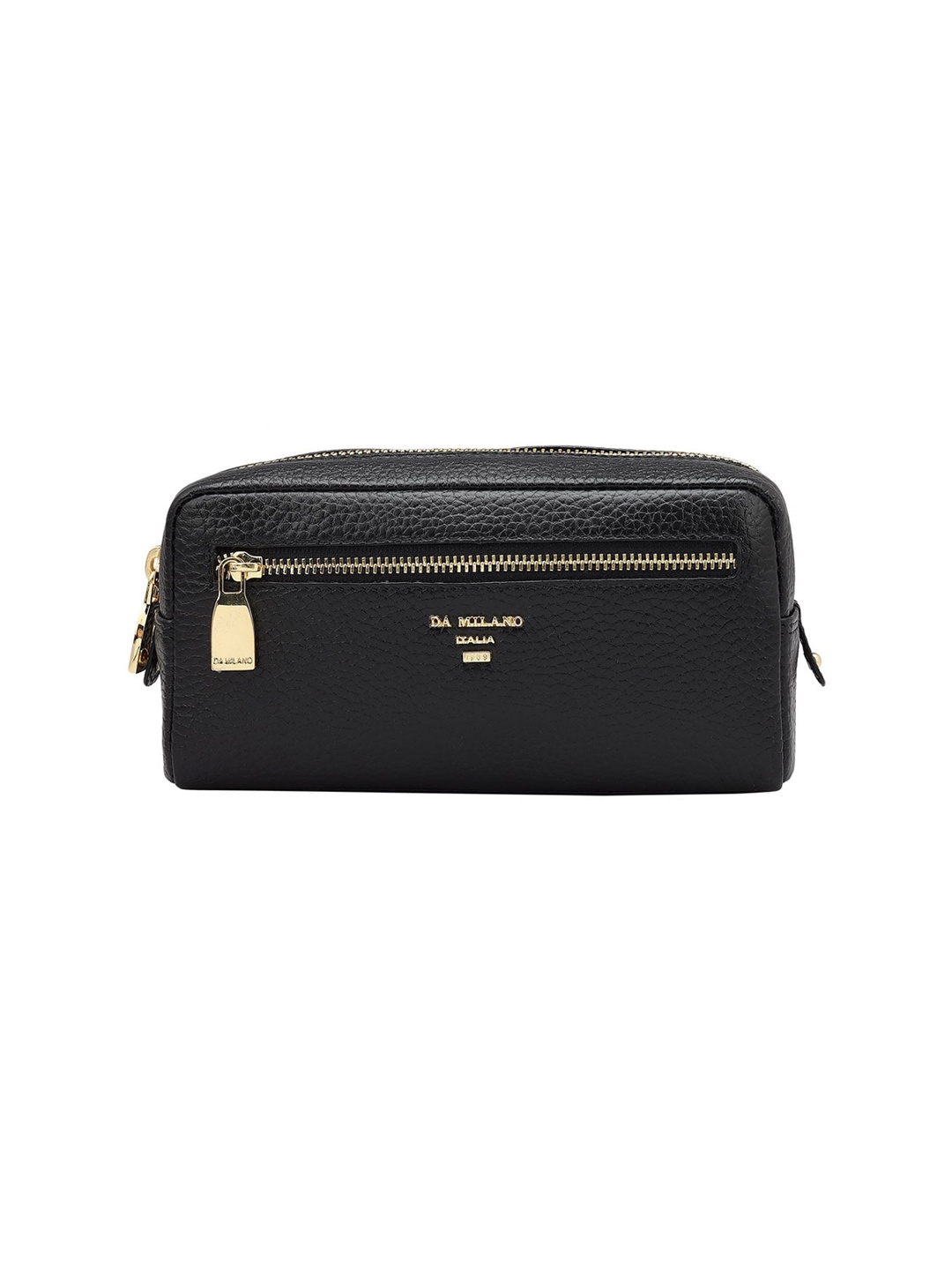 

Da Milano Textured Pouch, Black