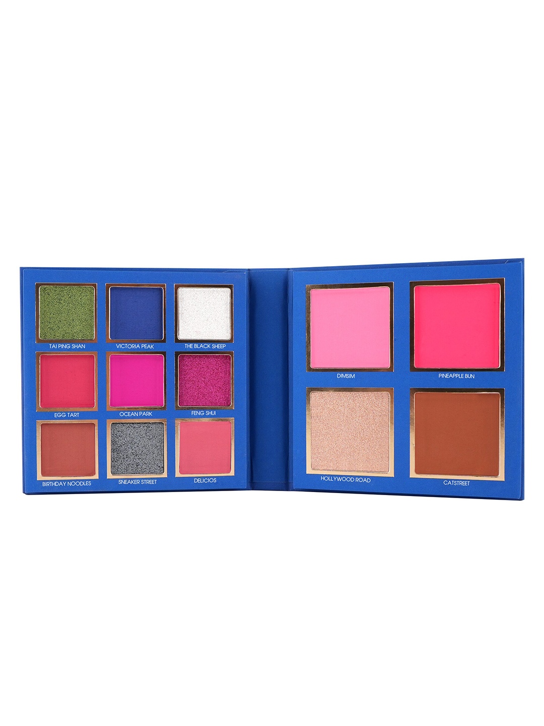 

Colors Queen Country Obsession Eyeshadow Palette 21.5 gm - Hong Kong, Multi