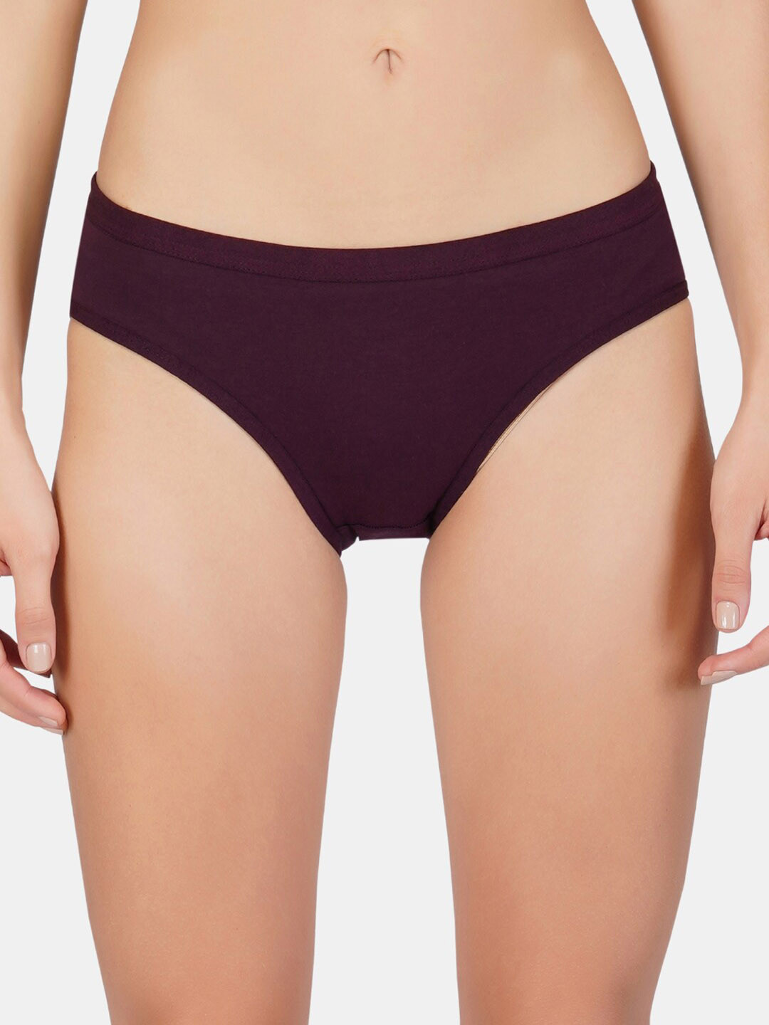 

BLEEDING HEART 4-Way Stretch Anti-Microbial Bikini Brief, Brown