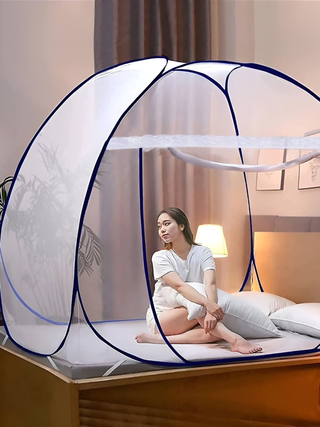 

Pamworld White King Size Tent Mosquito Net
