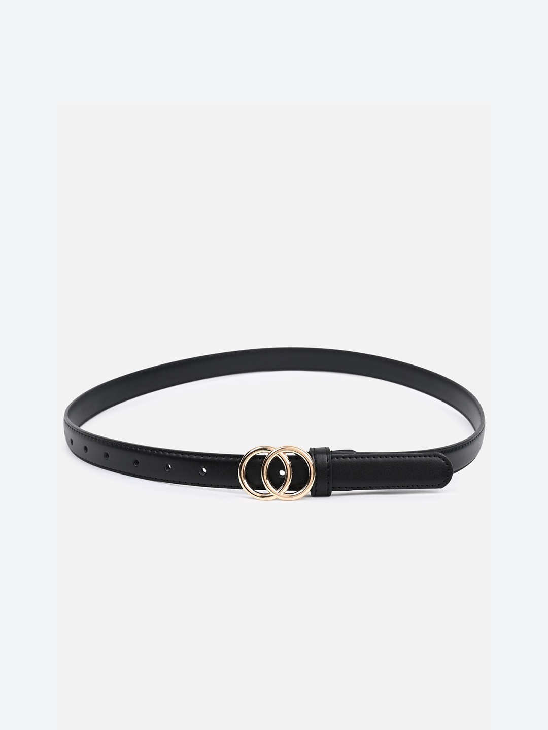 

Kazo Women Leather Belt, Black