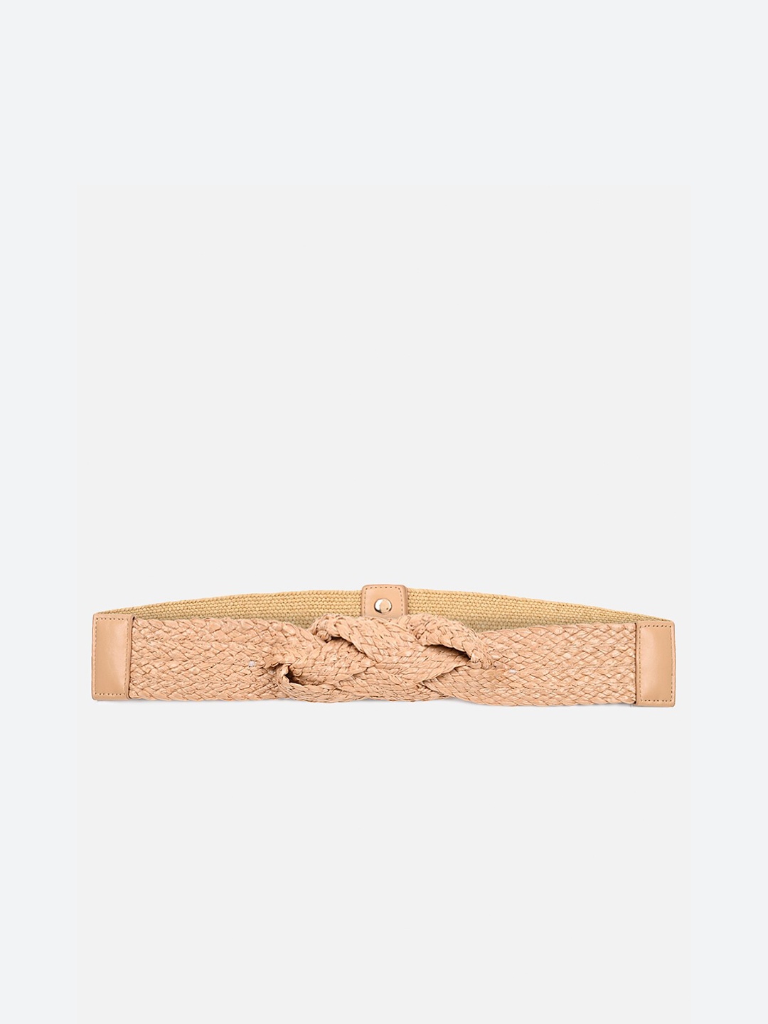 

Kazo Women Braided Belt, Beige