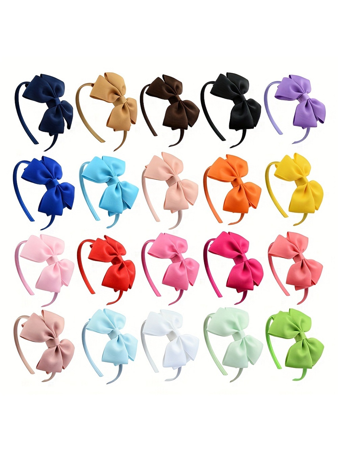

LYTIX Girls Set of 5 Hairband, Assorted