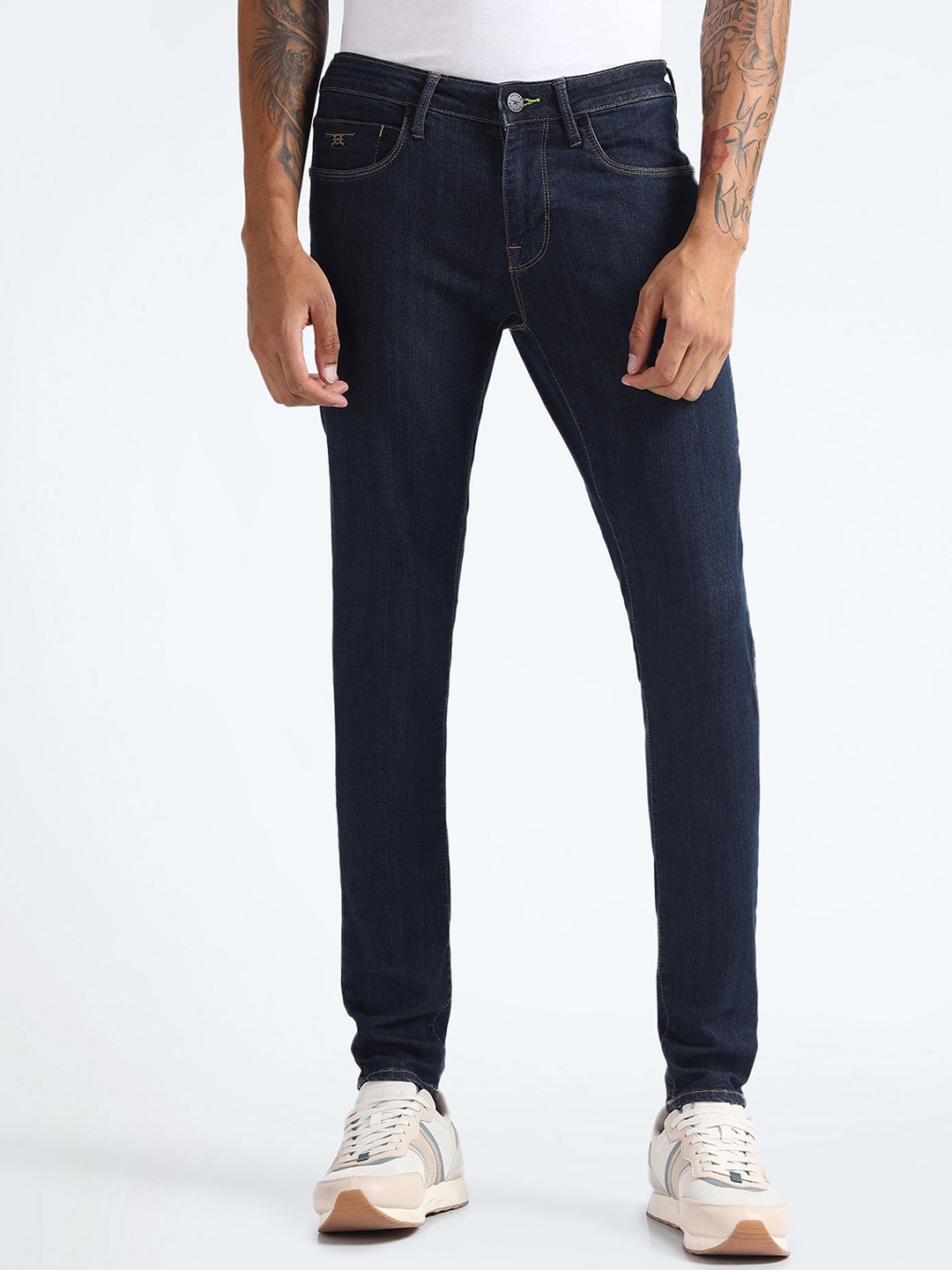 

Flying Machine Jackson F-Lite Men Skinny Fit Light Fade Stretchable Jeans, Blue