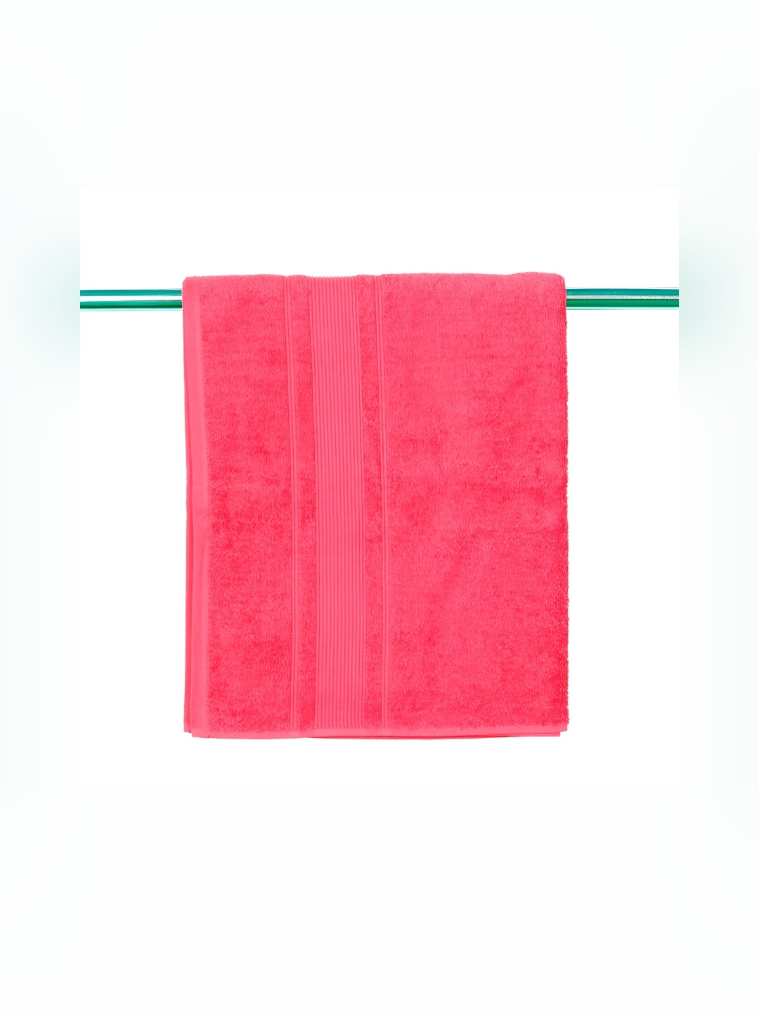 

HANDICRAFT PALACE Pink Cotton 300 GSM Bath Towel