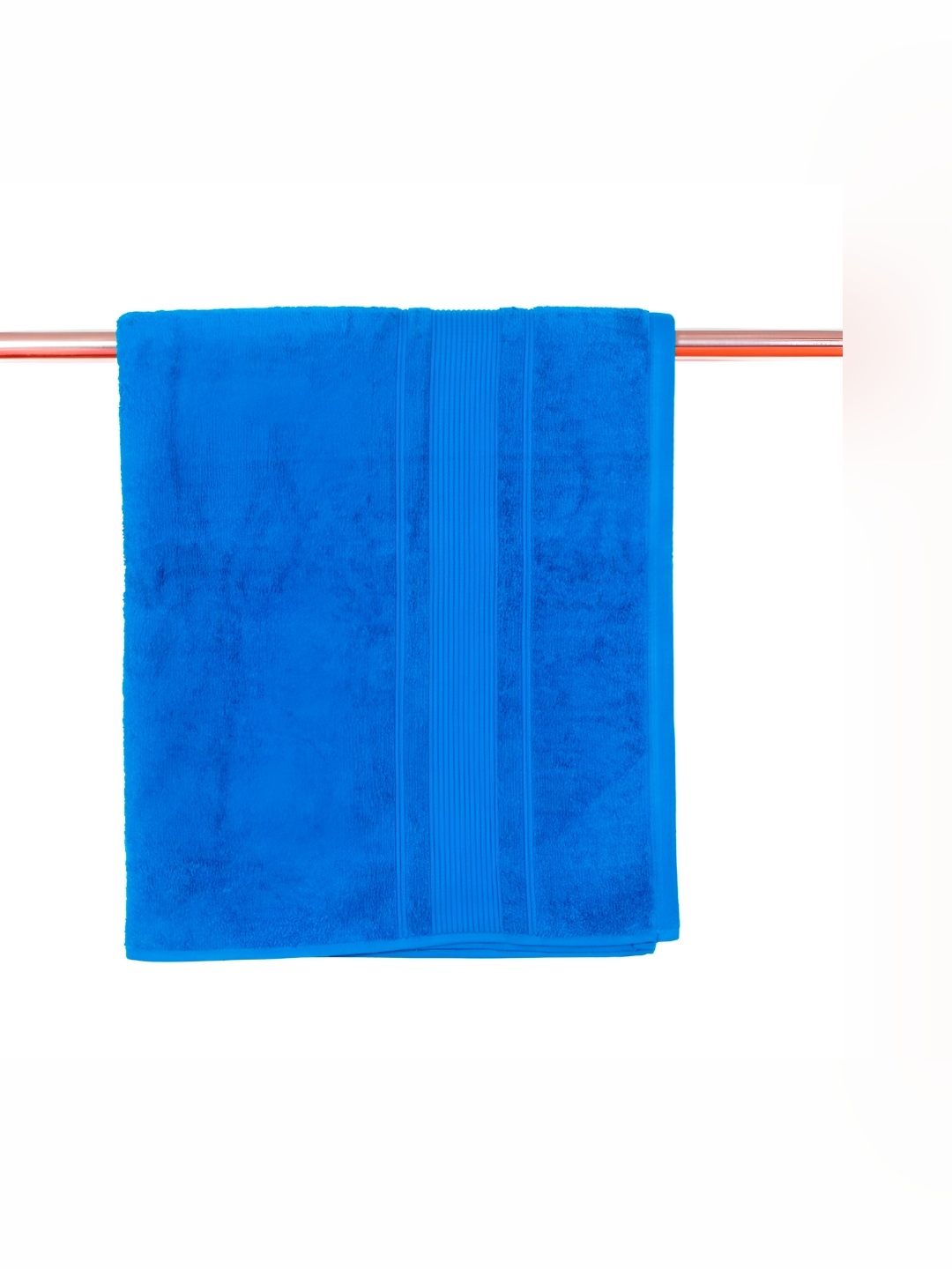 

HANDICRAFT PALACE Blue Cotton 300 GSM Bath Towel