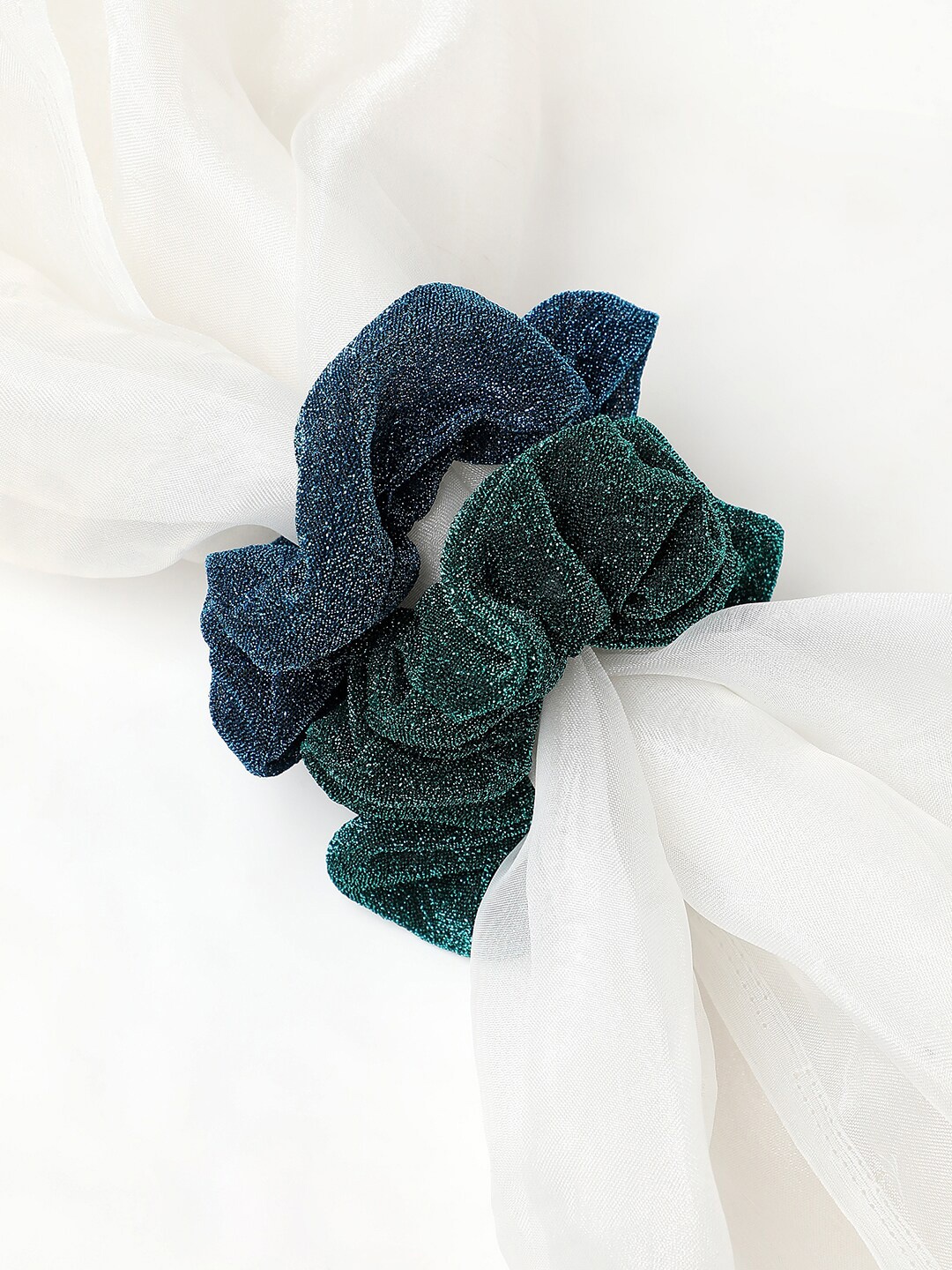 

SOHI Women Ponytail Holder, Green