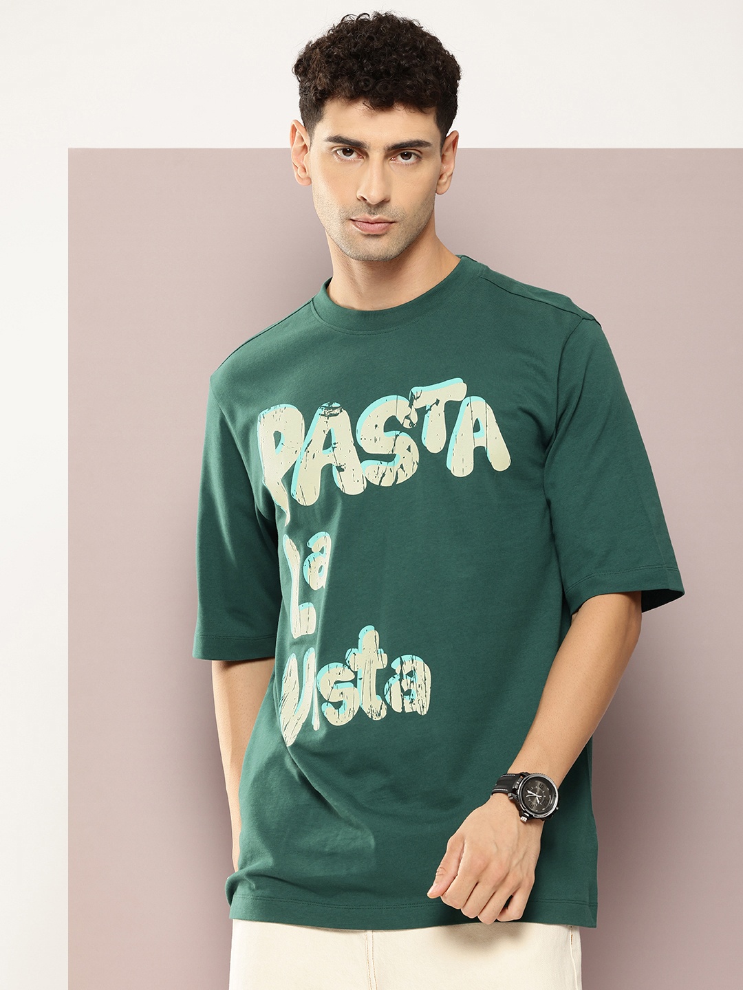 

Kook N Keech Men Graphic Printed T-shirt, Green