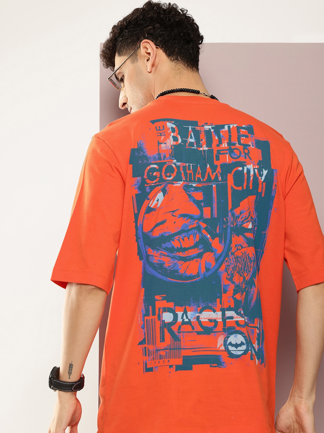 

Kook N Keech Men Batman Printed T-shirt, Red