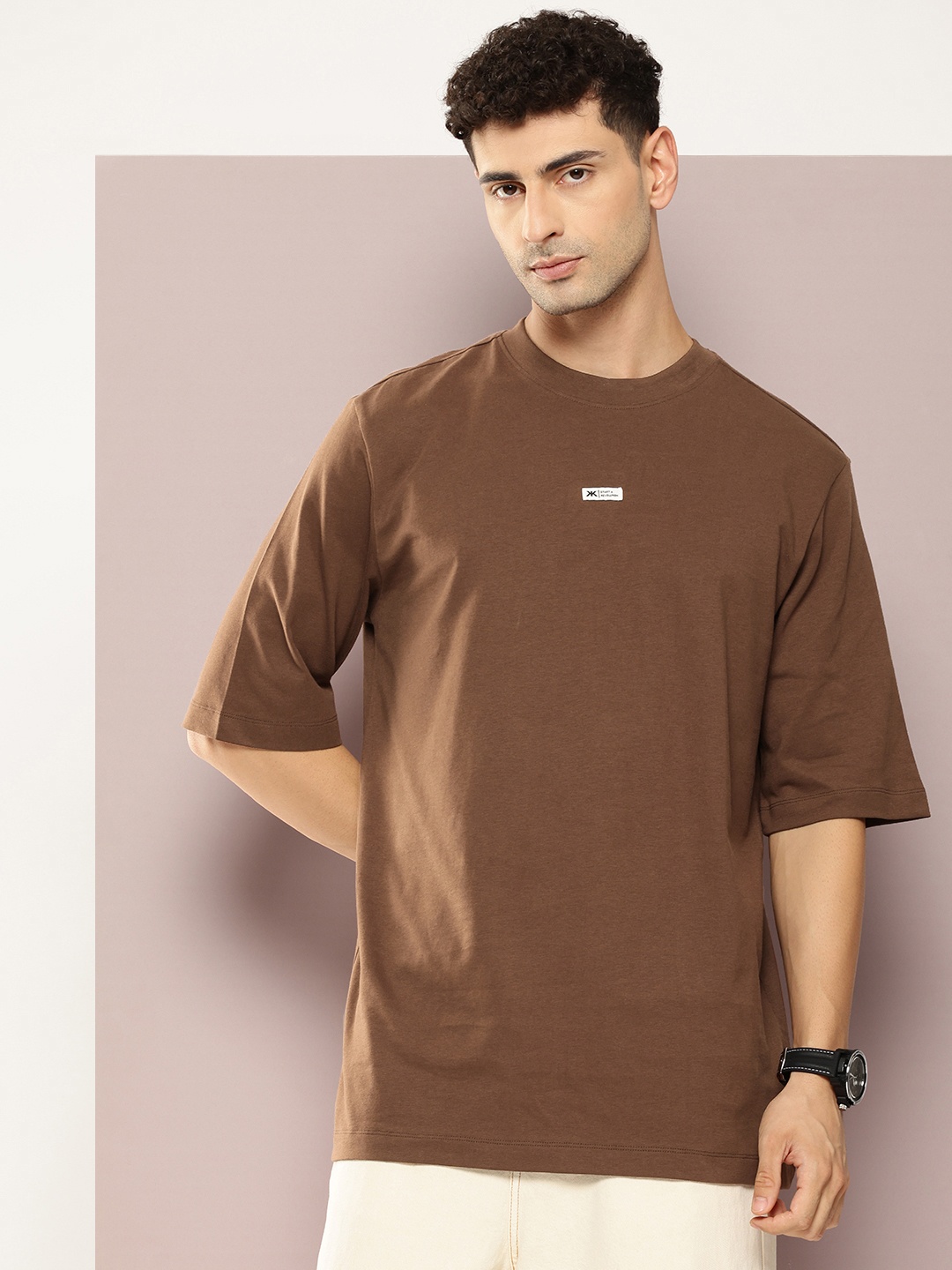 

Kook N Keech Men Graphic Printed T-shirt, Brown