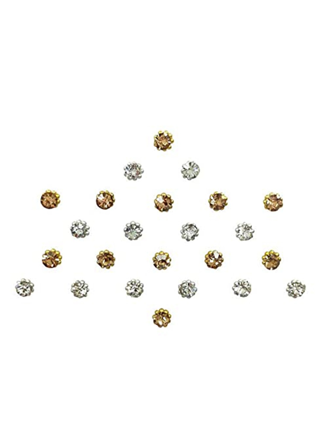 

Glamyou Fancy Collection Bindi, White