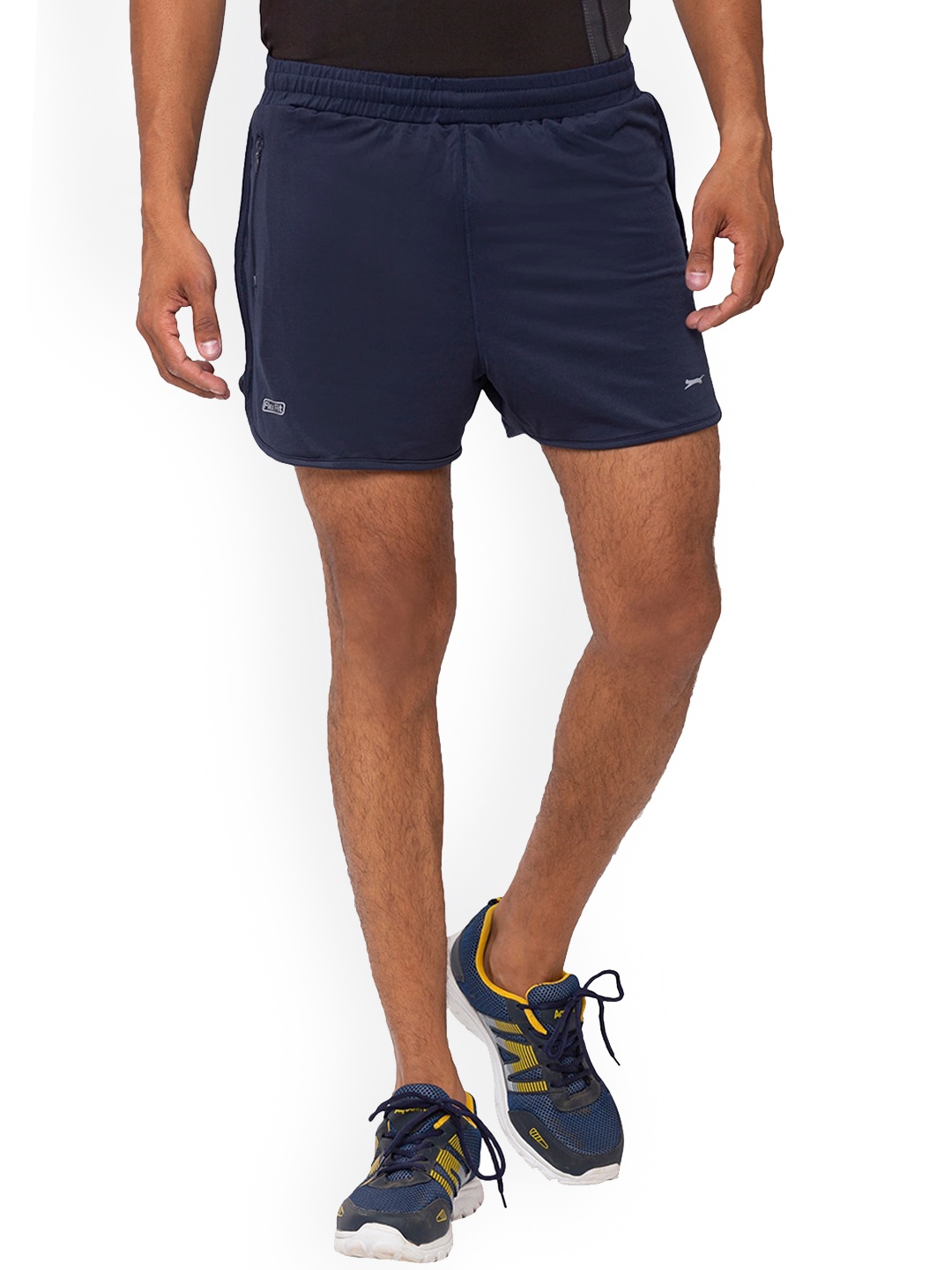 Black Panther Men Acti Fit Sports Shorts, Navy blue