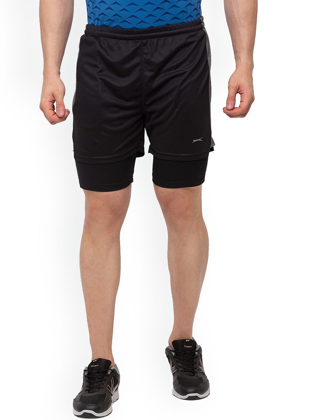 

Black Panther Men Mid-Rise Sports Shorts
