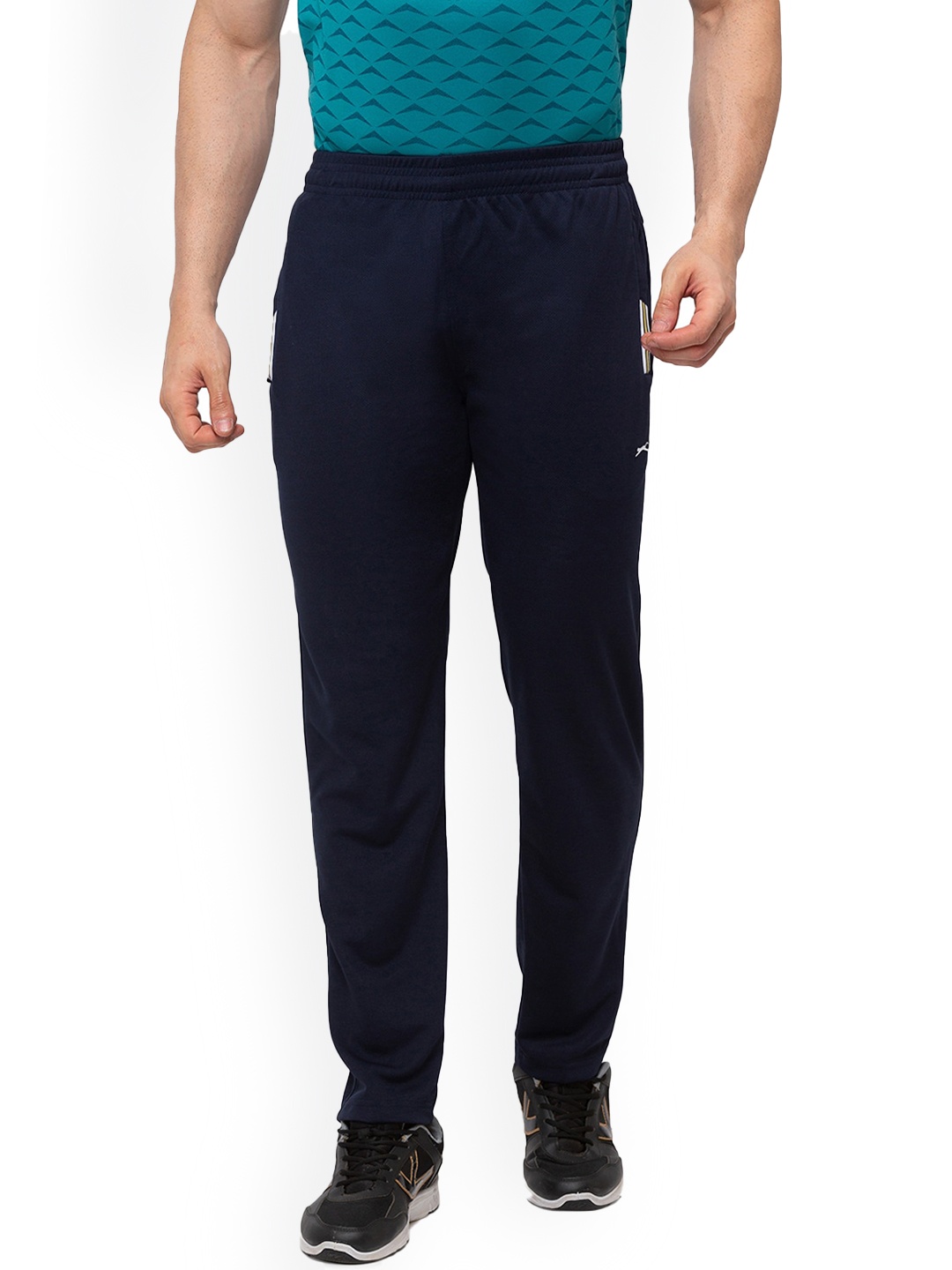 

Black Panther Men Mid-Rise Track Pants, Navy blue