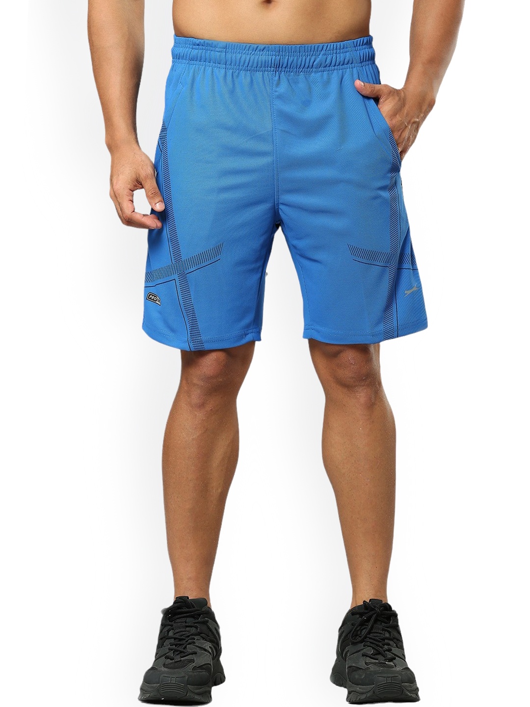 

Black Panther Men Acti Fit Sports Shorts, Blue