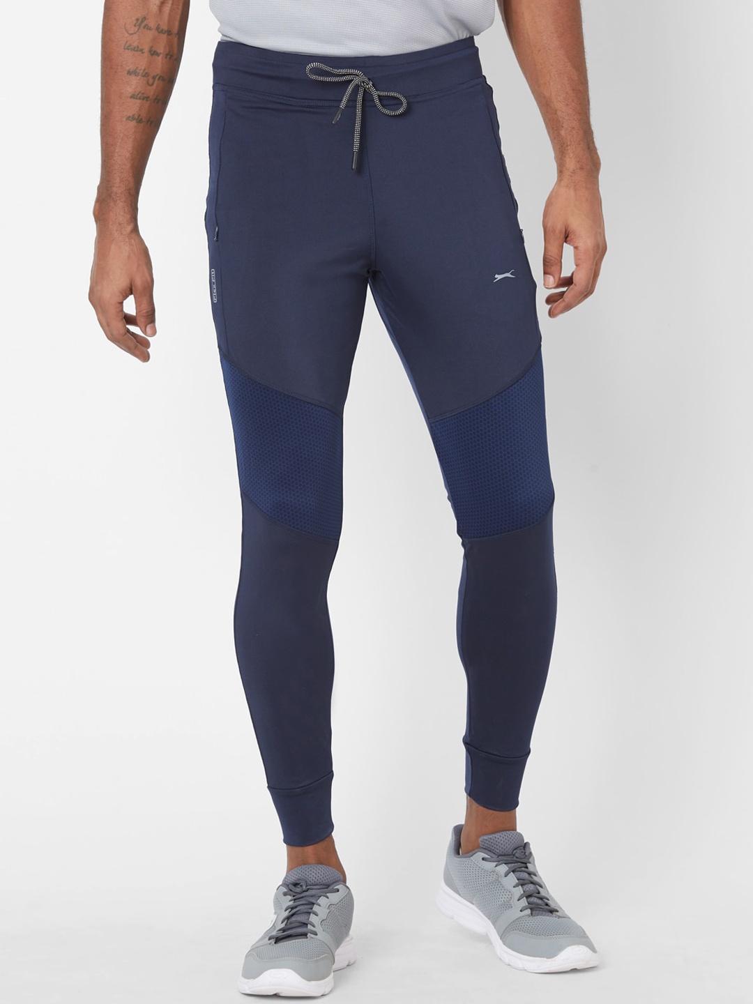

Black Panther Men Mid-Rise Flexfit Fit Jogger, Navy blue