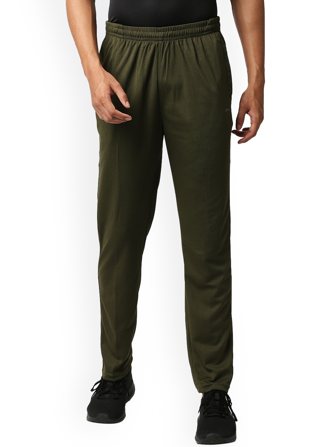 

Black Panther Men Mid-Rise Track Pants, Olive