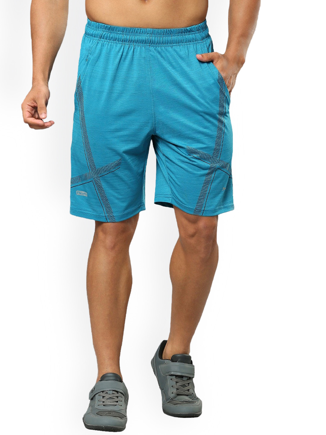 

Black Panther Men Acti Fit Sports Shorts, Blue