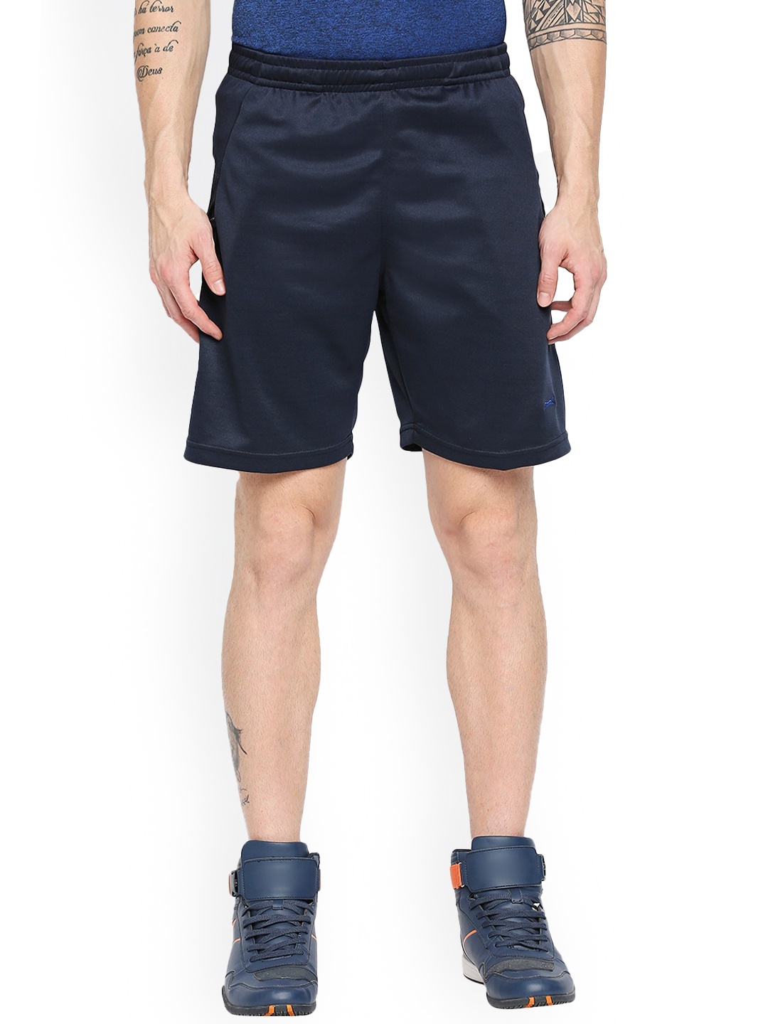 

Black Panther Men Acti Fit Sports Shorts, Navy blue