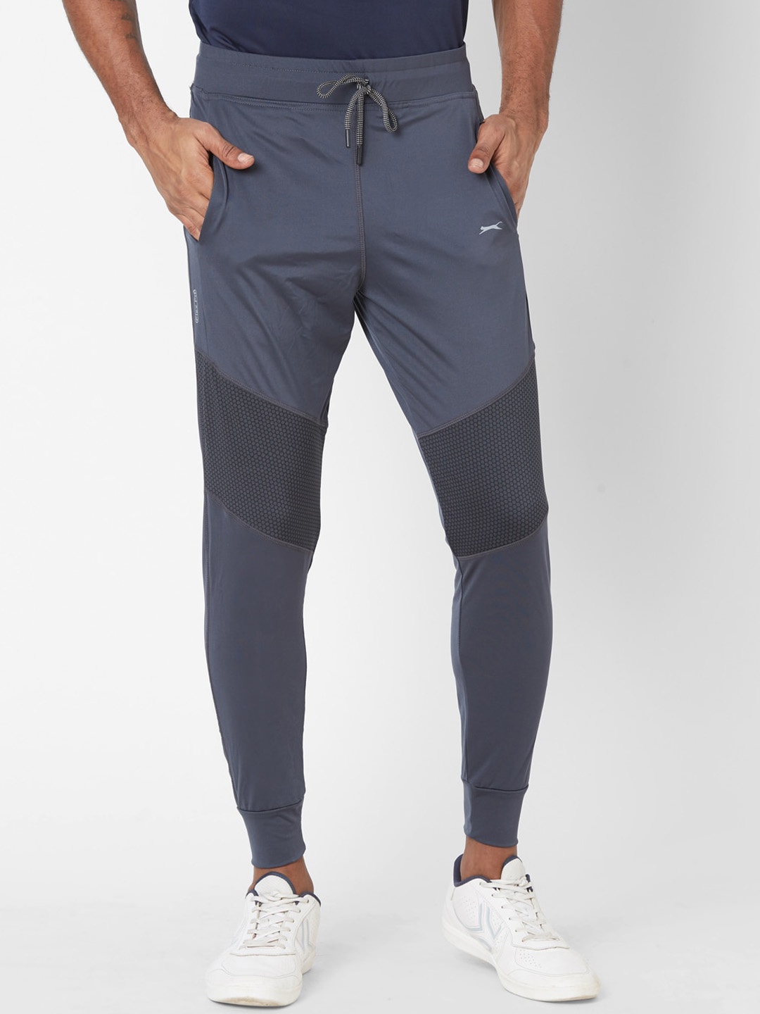 

Black Panther Men Colourblocked Flexfit Fit Mid-Rise Jogger, Charcoal
