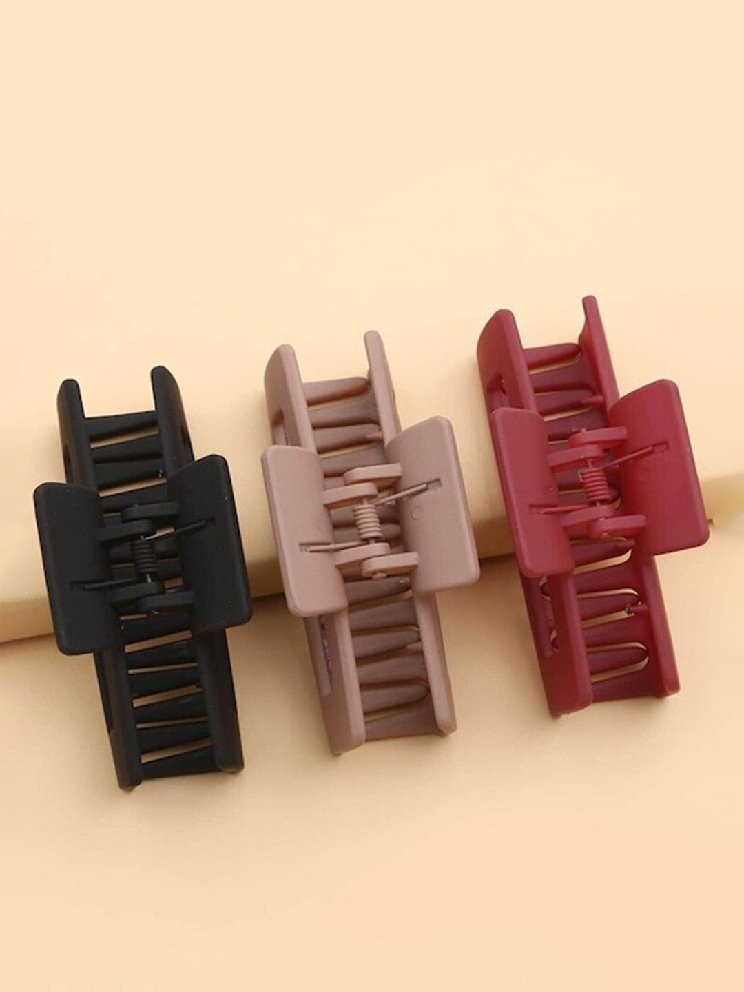 

Xivir Set of 3 Claw Clip, Red
