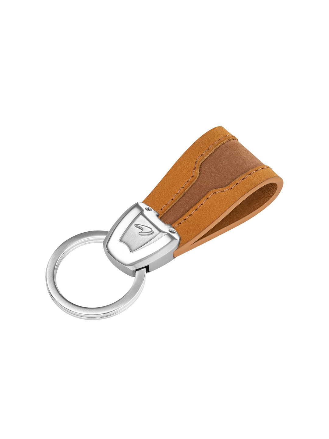 

McLAREN Leather Key Chain, Brown