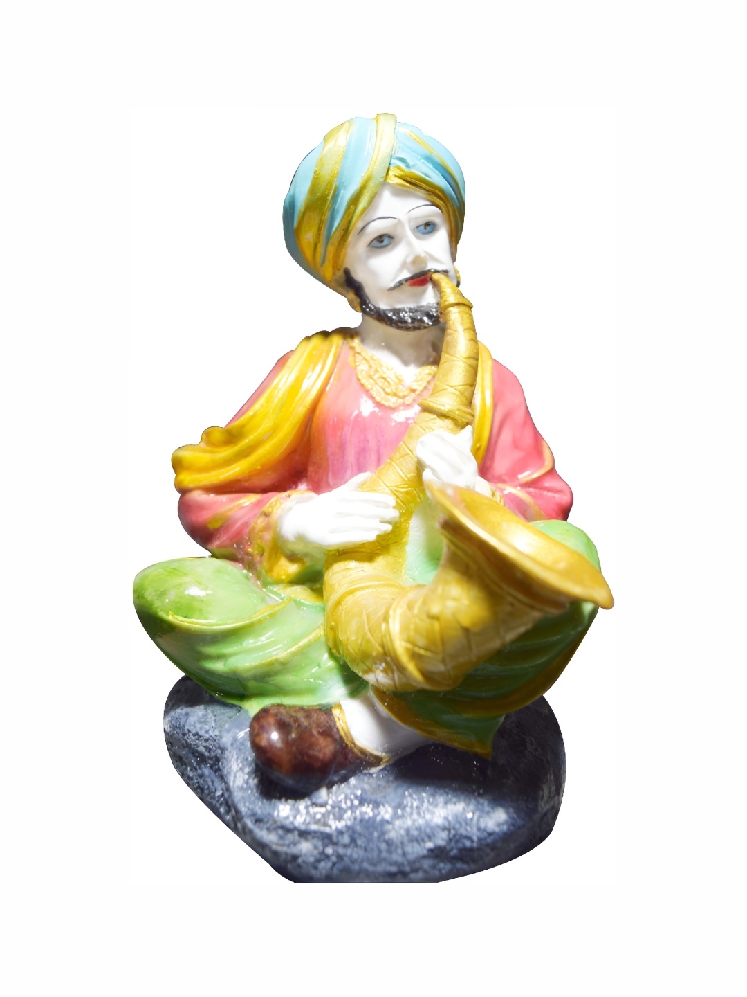 

GW CREATIONS White Polyresin Figurine Showpiece, Multi